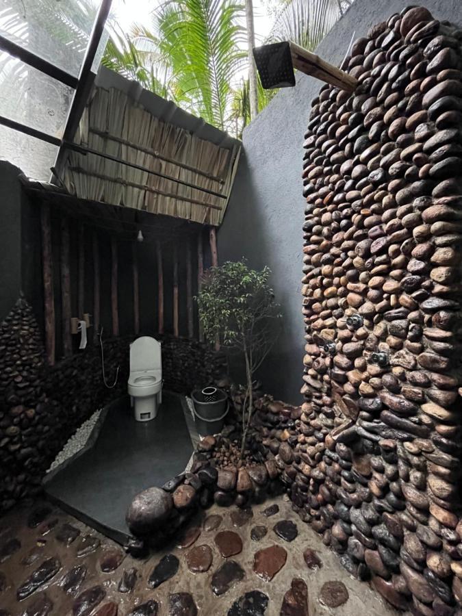Fab - Bamboo Hut With Open Shower Муннар Экстерьер фото